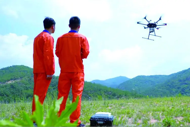 科尔沁左翼后无人机倾斜摄影巡检拍摄